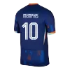 MEMPHIS #10 Netherlands Away Soccer Jersey EURO 2024 - gogoalshop