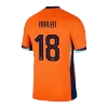 MALEN #18 Netherlands Home Soccer Jersey EURO 2024 - gogoalshop