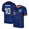 MEMPHIS #10 Netherlands Away Soccer Jersey EURO 2024 - gogoalshop