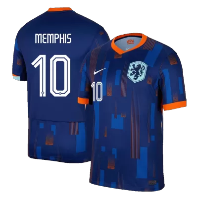 MEMPHIS #10 Netherlands Away Soccer Jersey EURO 2024 - gogoalshop