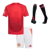 Manchester United Home Kids Soccer Jerseys Full Kit 2024/25 - gogoalshop