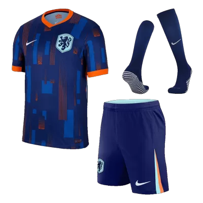 Netherlands Away Jerseys Full Kit EURO 2024 - gogoalshop