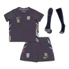 BELLINGHAM #10 England Away Kids Soccer Jerseys Full Kit EURO 2024 - gogoalshop