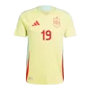 LAMINE YAMAL #19 Spain Away Authentic Soccer Jersey EURO 2024 - gogoalshop