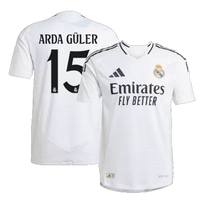 ARDA GÜLER #15 Real Madrid Home Authentic Soccer Jersey 2024/25 - gogoalshop