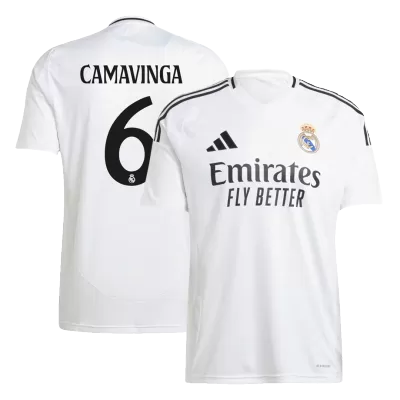 CAMAVINGA #6 Real Madrid Home Soccer Jersey 2024/25 - gogoalshop