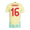 RODRIGO #16 Spain Away Authentic Soccer Jersey EURO 2024 - gogoalshop