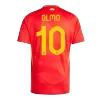 OLMO #10 Spain Home Soccer Jersey EURO 2024 - gogoalshop