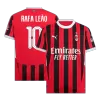 RAFA LEÃO #10 AC Milan Home Soccer Jersey 2024/25 - UCL - gogoalshop
