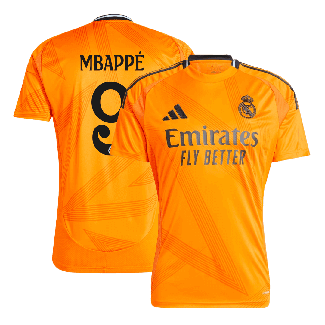 MBAPPÉ 9 Real Madrid Away Soccer Jersey 2024/25