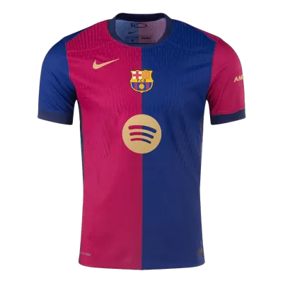 Barcelona Home Authentic Soccer Jersey 2024/25 Spotify Logo Without Text - gogoalshop