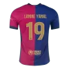 LAMINE YAMAL #19 Barcelona Home Authentic Soccer Jersey 2024/25 -UCL Spotify Logo Without Text - gogoalshop