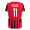 PULISIC #11 AC Milan Home Authentic Soccer Jersey 2024/25 - UCL - gogoalshop