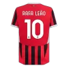 RAFA LEÃO #10 AC Milan Home Authentic Soccer Jersey 2024/25 - gogoalshop