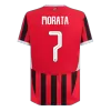 MORATA #7 AC Milan Home Authentic Soccer Jersey 2024/25 - UCL - gogoalshop