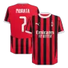 MORATA #7 AC Milan Home Authentic Soccer Jersey 2024/25 - UCL - gogoalshop