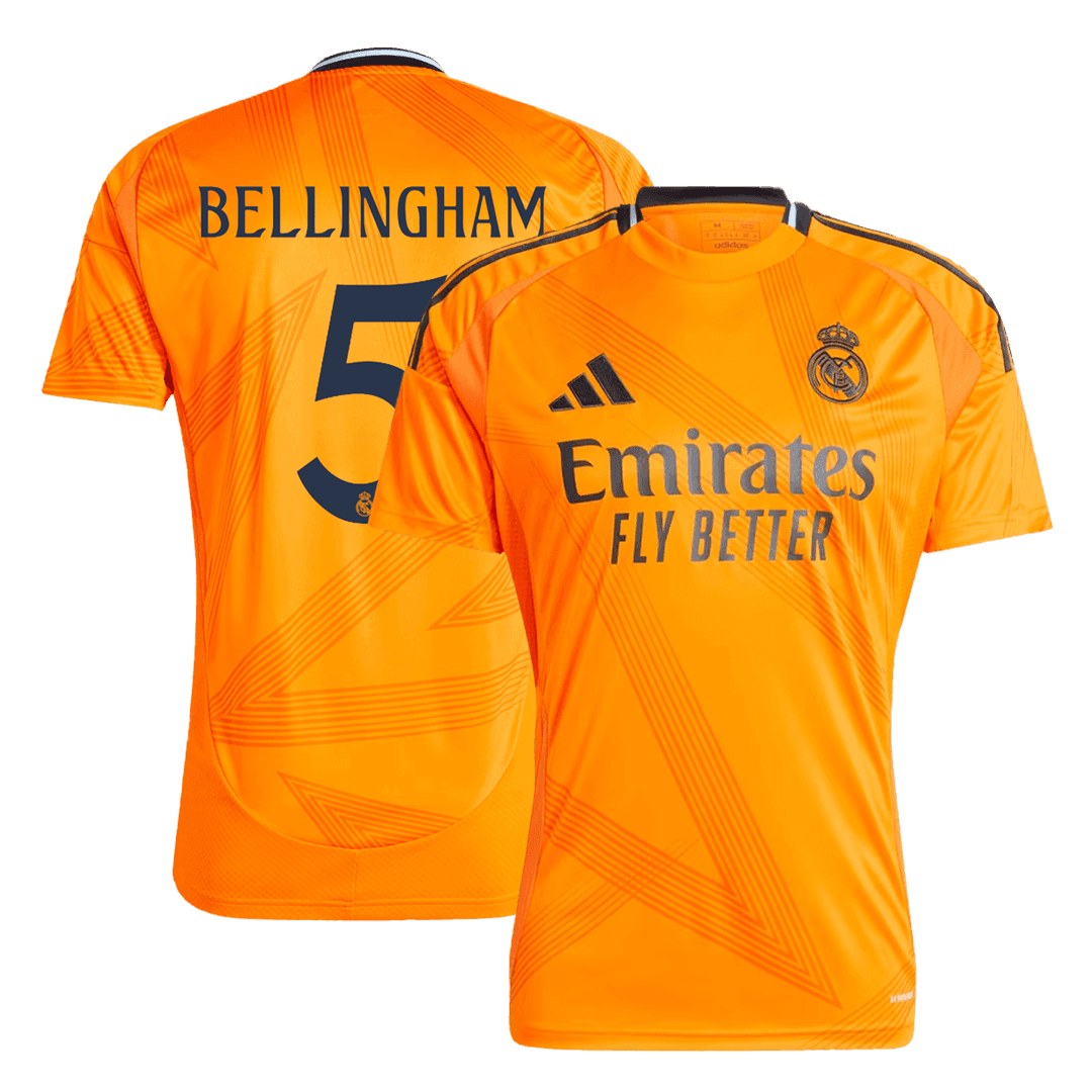 BELLINGHAM #5 Real Madrid Away Soccer Jersey 2024/25 | Gogoalshop