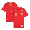 Charles Leclerc #16 Ferrari F1 Racing Team Shirt 2024 - gogoalshop