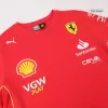 Charles Leclerc #16 Ferrari F1 Racing Team Shirt 2024 - gogoalshop