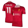 M.SALAH #11 Liverpool Home Soccer Jersey 2024/25 - gogoalshop