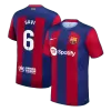 GAVI #6 Barcelona Home Jersey 2023/24 - gogoalshop