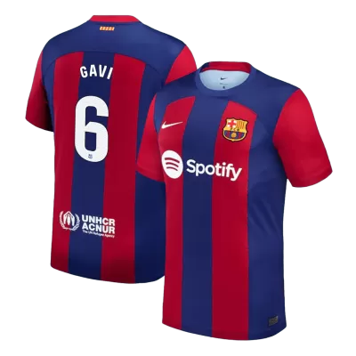 GAVI #6 Barcelona Home Jersey 2023/24 - gogoalshop