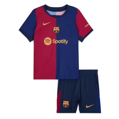 Barcelona Home Kids Soccer Jerseys Kit 2024/25 - gogoalshop