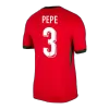 PEPE #3 Portugal Home Soccer Jersey EURO 2024 - gogoalshop