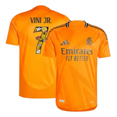 VINI JR. #7 Real Madrid Away Authentic Soccer Jersey 2024/25 - gogoalshop