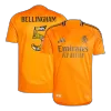 BELLINGHAM #5 Real Madrid Away Authentic Soccer Jersey 2024/25 - Bear Champ Font - gogoalshop