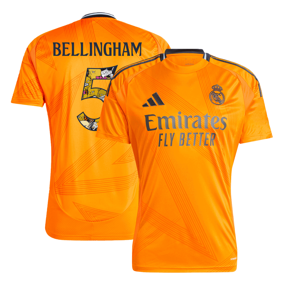 BELLINGHAM #5 Real Madrid Away Soccer Jersey 2024/25 | Gogoalshop