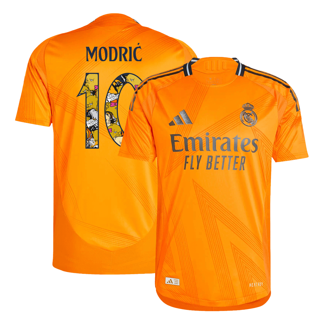 MODRIĆ #10 Real Madrid Away Authentic Soccer Jersey 2024/25 | Gogoalshop