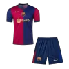 Barcelona Home Soccer Jersey Kit(Jersey+Shorts) 2024/25 - gogoalshop