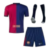 Barcelona Home Soccer Jersey Kit(Jersey+Shorts+Socks) 2024/25 - gogoalshop