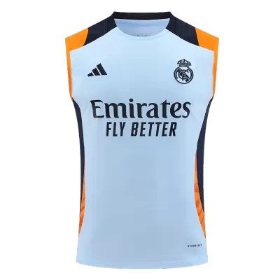 Real Madrid Pre-Match Sleeveless Top 2024/25 Blue - gogoalshop