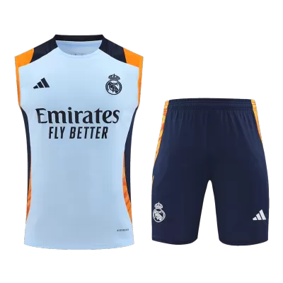 Real Madrid Pre-Match Tracksuit 2024/25 Blue - gogoalshop