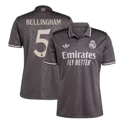 BELLINGHAM #5 Real Madrid Third Away Soccer Jersey 2024/25 - gogoalshop