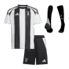 Juventus Home Kids Soccer Jerseys Full Kit 2024/25 - gogoalshop