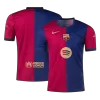 Barcelona Home Soccer Jersey 2024/25-Spotify Logo Without Text - gogoalshop