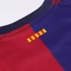 Barcelona Home Kids Soccer Jerseys Kit 2024/25 Spotify Logo Without Text - gogoalshop