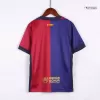 Barcelona Home Kids Soccer Jerseys Kit 2024/25 Spotify Logo Without Text - gogoalshop