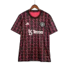 Manchester United Pre-Match Soccer Jersey 2024/25 Red&Black - gogoalshop