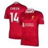 CHIESA #14 Liverpool Home Soccer Jersey 2024/25 - gogoalshop