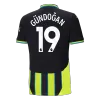 GÜNDOĞAN #19 Manchester City Away Soccer Jersey 2024/25 - gogoalshop