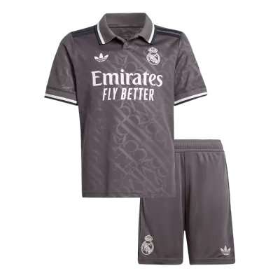 Real Madrid Third Away Kids Soccer Jerseys Kit 2024/25 - gogoalshop