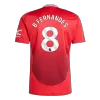 B.FERNANDES #8 Manchester United Home Soccer Jersey 2024/25 - gogoalshop