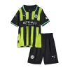 Manchester City Away Kids Soccer Jerseys Full Kit 2024/25 - gogoalshop