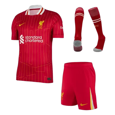 Liverpool Home Jerseys Full Kit 2024/25 - gogoalshop