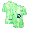 Barcelona Third Away Soccer Jersey 2024/25 - Spotify Logo Without Text - gogoalshop