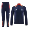 Manchester United Jacket Tracksuit 2024/25 Navy - gogoalshop